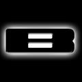 ORACLE Lighting Universal Illuminated LED Letter Badges - Matte Blk Surface Finish - B
