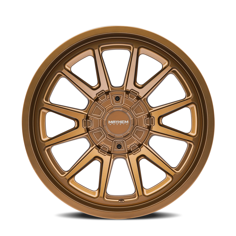Mayhem 8116 Intrepid 20x9 / 6x135/139.7 BP / 0mm Offset / 106mm Hub Matte Bronze Wheel