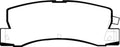 EBC 90-91 Lexus ES250 2.5 Yellowstuff Rear Brake Pads