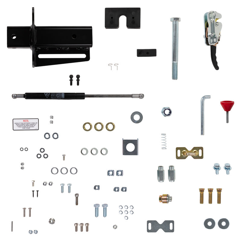 ARB W/Carrier Rear Step Towbar Lhs Blk 80 Series