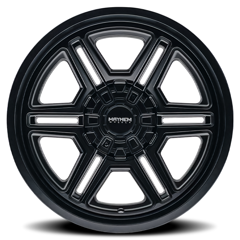 Mayhem 8117 Hermosa 20x10 / 8x170 BP / -25mm Offset / 125.2mm Hub Matte Black Wheel