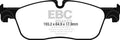 EBC 2016+ Jaguar F-Pace 2.0L TD (180) Yellowstuff Front Brake Pads