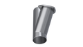 QTP 3.5in Weld-On QTEC Exhaust Cutout Y-Pipe