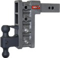 Gen-Y Mega Duty 2.5in Shank 9in Drop 3.5K TW 32K Hitch w/GH-0161 Dual-Ball/Pintle Lock