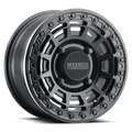 Method MR415 Beadlock 15x7 / 5+2/38mm Offset / 5x4.5 / 76mm CB Matte Black Wheel - Gloss Black Ring