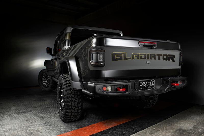 Oracle 2020+ Jeep Gladiator JT Flush Mount LED Tail Lights - Tinted Lens