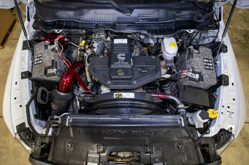 Wehrli 10-18 Dodge 6.7L Cummins (Non 13-15 w/Dual Rads/Twin CP3) Upper Coolant Pipe - Bengal Red