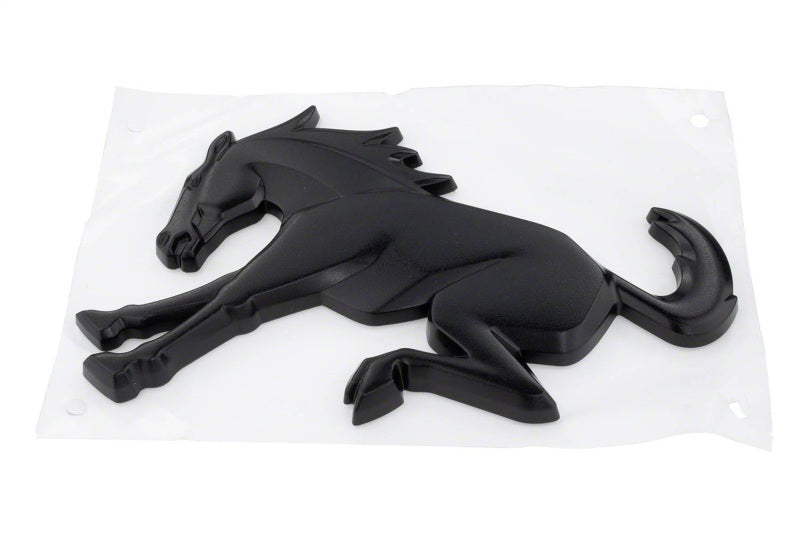 Ford Racing Bronco Rear Emblem - Matte Black
