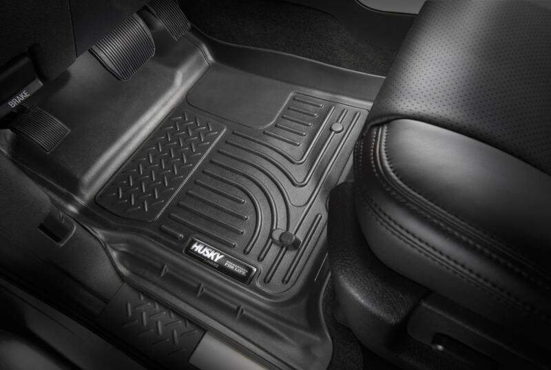 Husky Liners 2017 Honda Ridgeline WeatherBeater 2nd Row Black Floor Liners