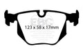 EBC 04-06 BMW X3 2.5 (E83) Greenstuff Rear Brake Pads