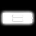 ORACLE Lighting Universal Illuminated LED Letter Badges - Matte Wht Surface Finish - B