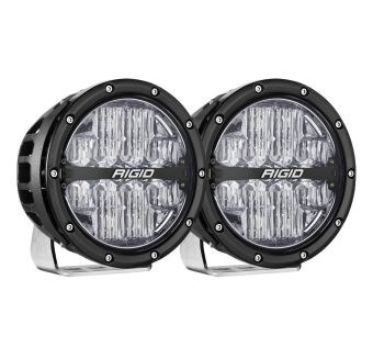 Rigid Industries 360-Series 6in Light Covers - Yellow (Pair)