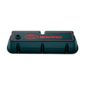 Ford Racing Logo Die-Cast Black Valve Covers