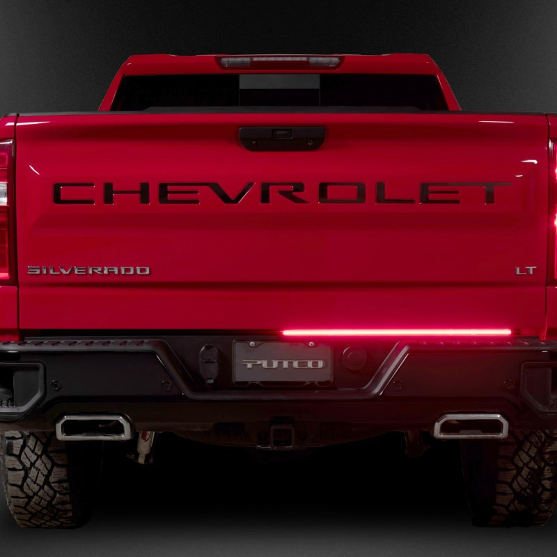 Putco 21-22 Ford F-150 60in Red Light Blade Direct Fit Kit Red / White