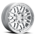 Method Raised MR804 20x9 / 6x5.5 BP / -12mm Offset / 106.25mm Bore - Machined - Clear Coat Wheel