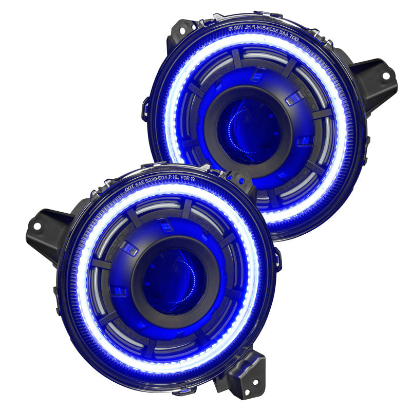 Oracle Oculus Bi-LED Projector Headlights for Jeep JL/Gladiator JT - w/ Simple Controller