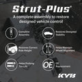 KYB Shocks & Struts Strut Plus Front Left 10-13 Toyota Highlander