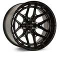 Vossen HFX-6 22x12 - 6x139.7 - ET-44 - Ultra Deep - 106.1 - Gloss Black Wheel