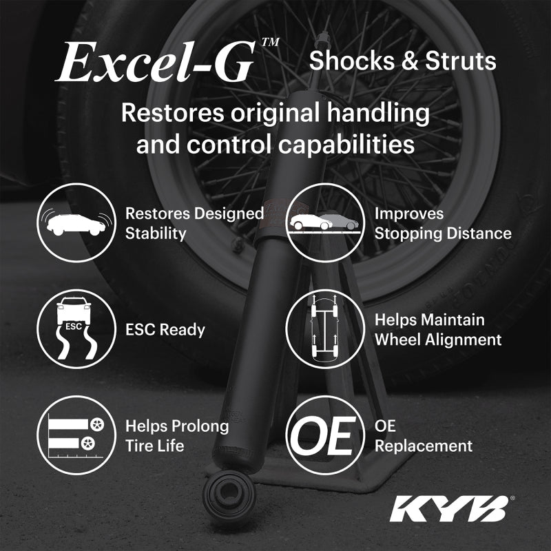 KYB Shocks & Struts Excel-G Front FORD E Series Econoline Van 2007 FORD Excursion 2000-05 FORD F250