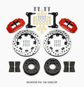 Wilwood Narrow Superlite 6R Front Kit 12.19in Drilled Red 63-87 C10 w/ Wilwood Pro Spindles