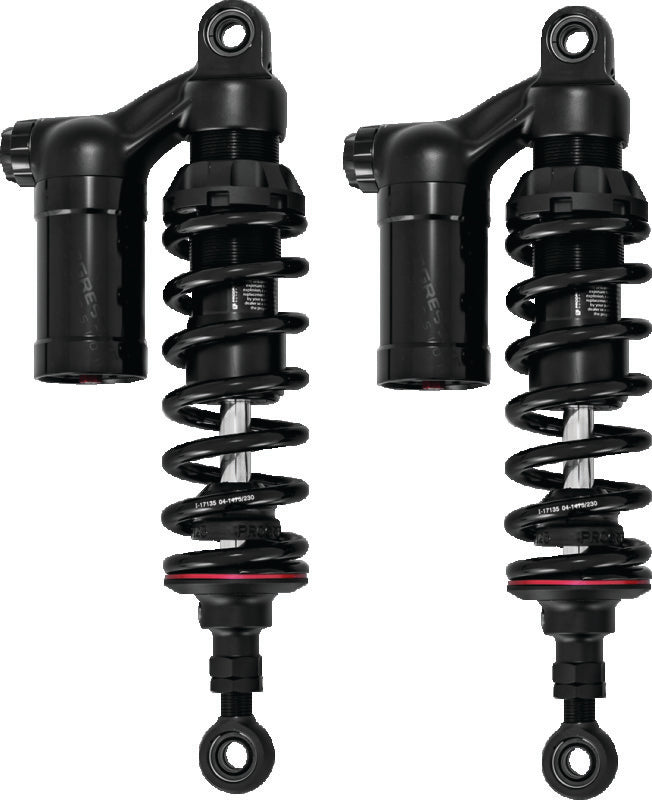 Progressive Harley Bagger 990 Series Shocks 12.0in Standard - Black