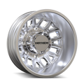 Mayhem 8107D Cogent Dually 17x6.5 / 8x200 BP / -142mm Offset / 142mm Hub Polished Wheel