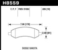 Hawk LTS Street Brake Pads