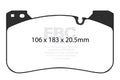 EBC 2018+ BMW M5 F90 Bluestuff Front Brake Pads