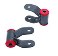 MaxTrac 04-18 Nissan Titan 2WD/4WD 1in Rear Lift Shackles