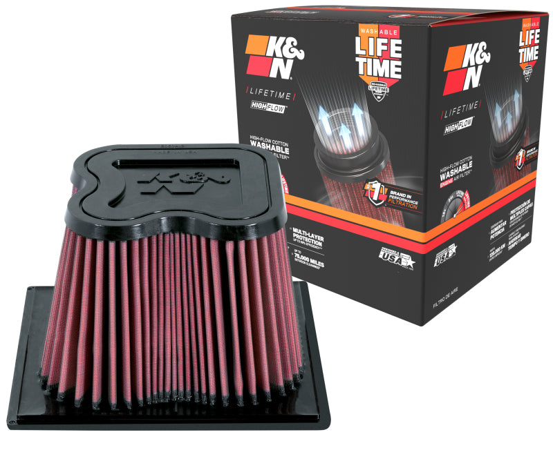 K&N 07 Dodge Ram 2500/3500 6.7L-L6 DSL Drop In Air Filter
