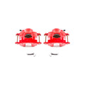 Power Stop 94-96 Chevrolet Impala Front Red Calipers w/o Brackets - Pair