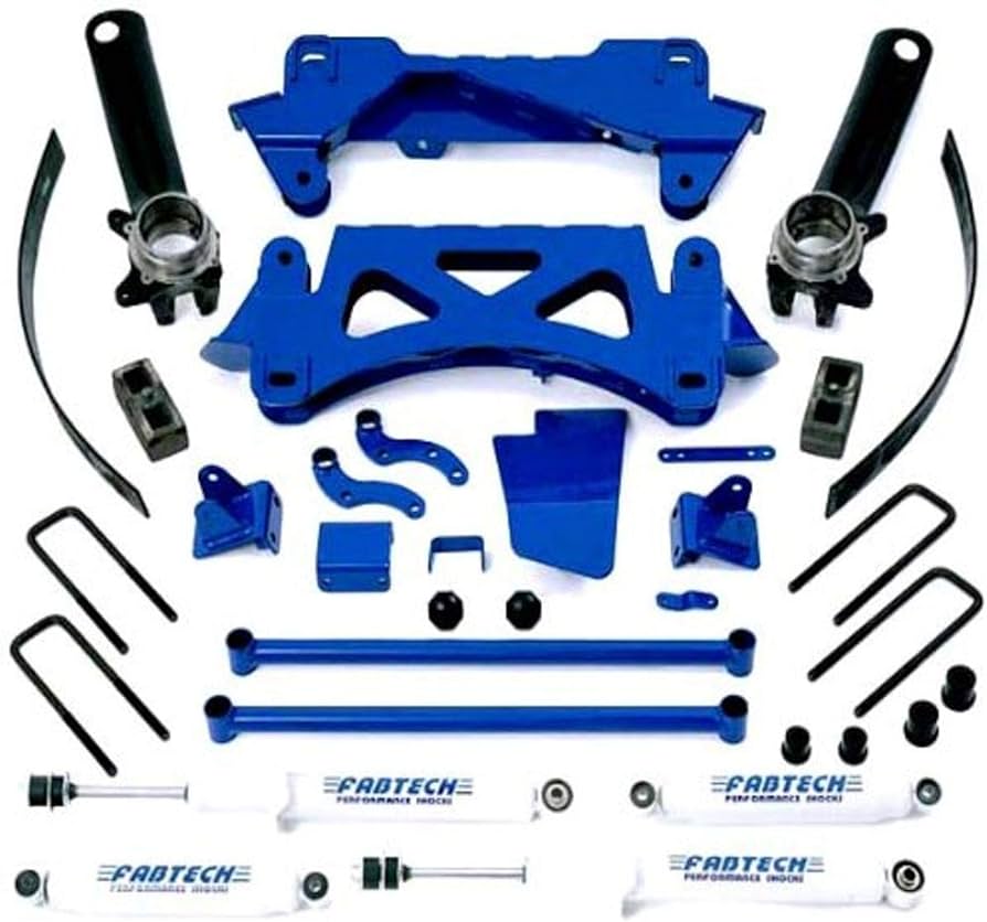 Fabtech 95.5-04 Toyota Tacoma 2WD/4WD 6 Lug 6in Performance System - Component Box 1