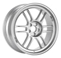 Enkei RPF1 18x9.5 5x114.3 45mm Offset 73mm Bore Silver Wheel RX8 / 93-98 Supra