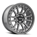 Mayhem 8305 Compass 20x9 / 5x127 BP/ 0mm Offset / 78.1mm Hub Matte Gunmetal w/Blk Bolt Wheel