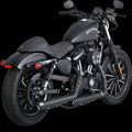 Vance & Hines HD Sportster 14-22 Twin Slash 3In PCX Slip-On Exhaust