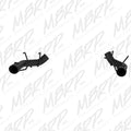 MBRP 2011-2014 Ford Mustang GT 3in Dual Axle Back Muffler Delete - Black