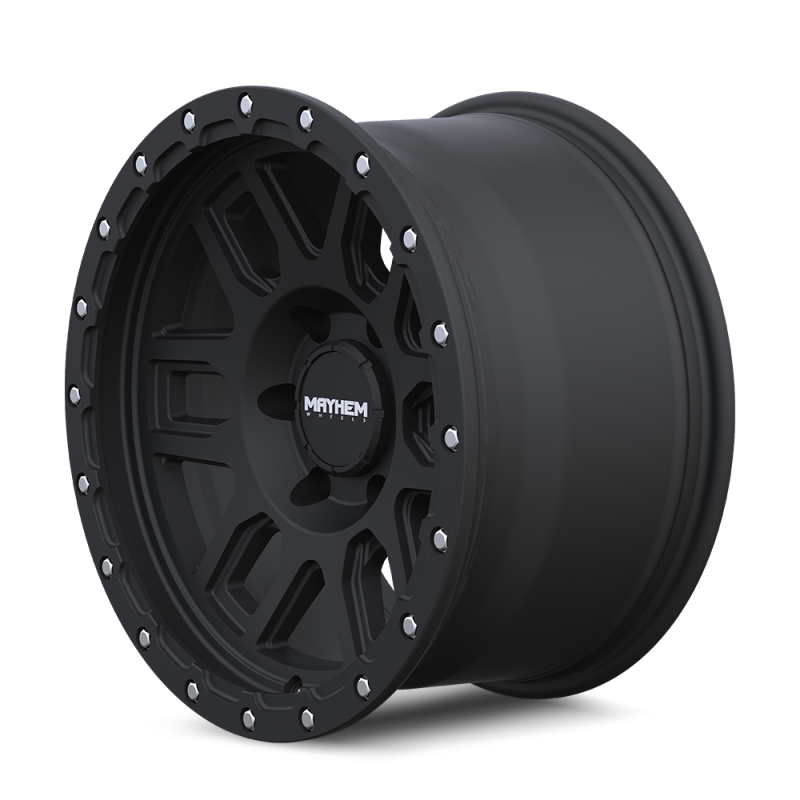 Mayhem 8304 Delta 20x9 / 6x135 BP / 0mm Offset / 87.1mm Hub Matte Black Wheel