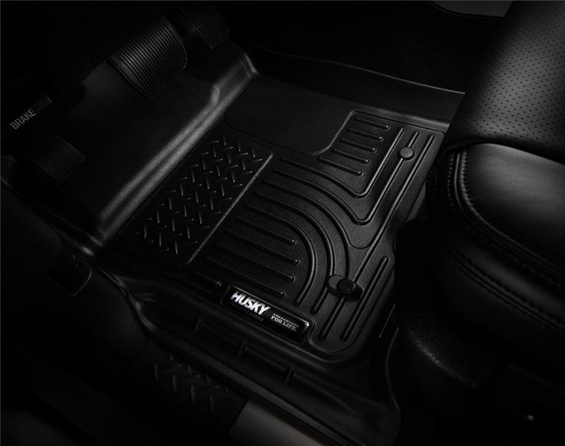 Husky Liners 14 Jeep Cherokee WeatherBeater Black Front and Second Seat Floor Liners