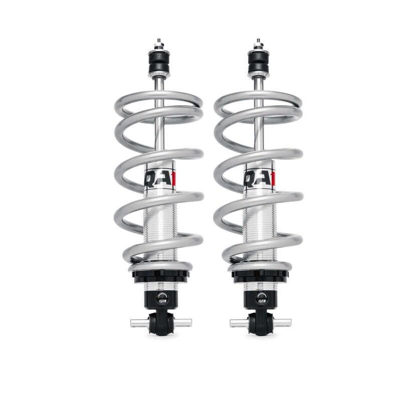 QA1 GM Pro Front Coil-Over System - Single Adj. - 9in x 550lbs/in - Pigtail Large - Aluminum