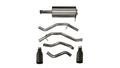 Corsa 2019-24 Ram 1500 5.7L Crew Cab w/ 57in or 76in Bed Cat-Back Dual Rr Exit 5in Blk Cerakote Tips