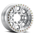 Raceline RT233 Monster 17x9.5in / 8x170 BP / -32mm Offset / 130.81mm Bore - Machined Beadlock Wheel