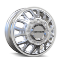 Mayhem Cogent Dually 8107D 17x6.5 8x210 BP 125mm Offset 154.2mm Bore Polished Wheel