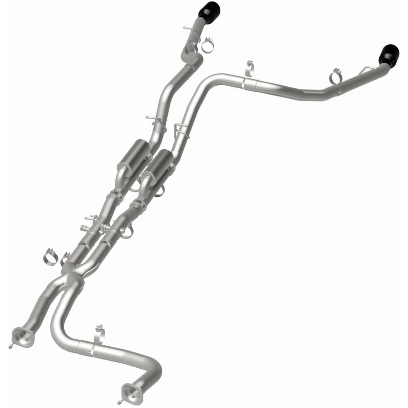 MagnaFlow 2025 Ram 1500 RHO SPEQ Series Black Chrome Cat-Back Performance Exhaust System