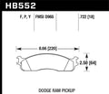 Hawk Super Duty Street Front Brake Pads
