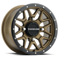 Raceline A94BZ Krank 14x7in / 4x110 BP / 10mm Offset / 83.8mm Bore - Bronze & Black Lip Wheel