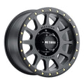 Method MR305 NV 17x8.5 0mm Offset 8x6.5 130.81mm CB Matte Black/Gloss Black Wheel