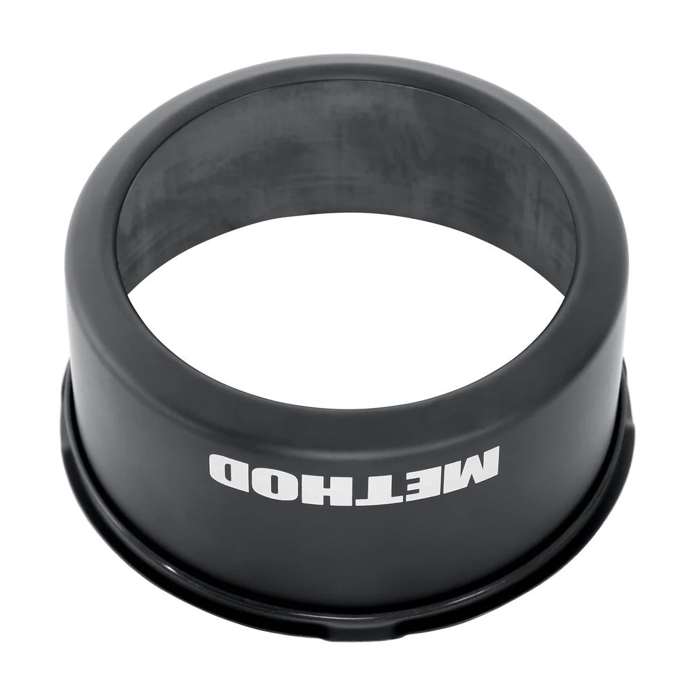 Method Cap Open - 62mm - Push Thru - Black