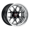 Weld S110 Solana 22x9.5 / 6x135 BP / ET25 / 6.23in BS / 87.1 Dia - Gloss Black Milled Wheel