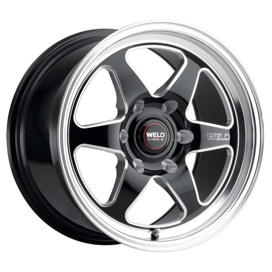 Weld S160 Solana Beadlock 17x10 6x135 ET42 BS 7.15 Gloss Black Wheel MIL Dia 87.1
