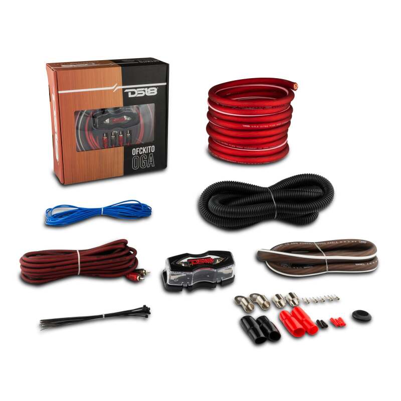 DS18 Amplifier Installation 0-GA OFC 100% Copper
